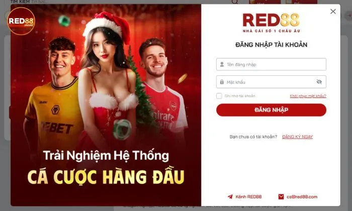 Đăng nhập Red88 Hướng dẫn đăng nhập Red88 nếu bạn truy cập cổng game bằng PC
