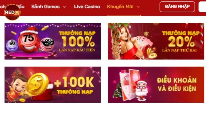 khuyến mãi Red88 Red88 cam kết sự công bằng và uy tín đối với từng chương trình khuyến mãi
