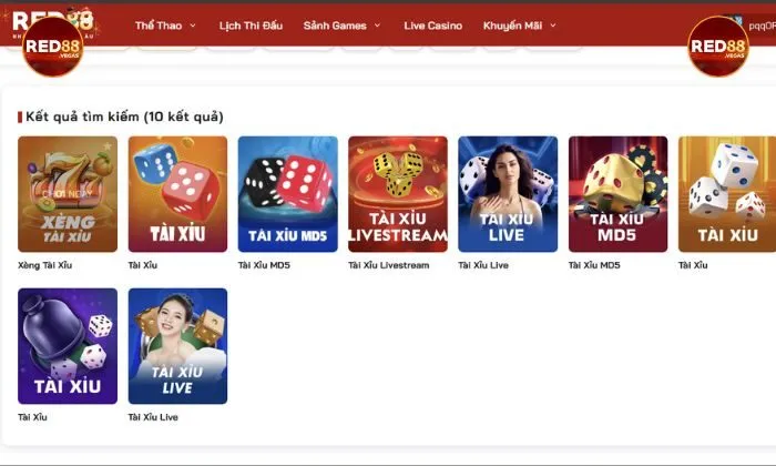 Tài xỉu Livestream Red88 Tài xỉu livestream Red88- Cơ hội giải trí trúng lớn trên nền tảng số